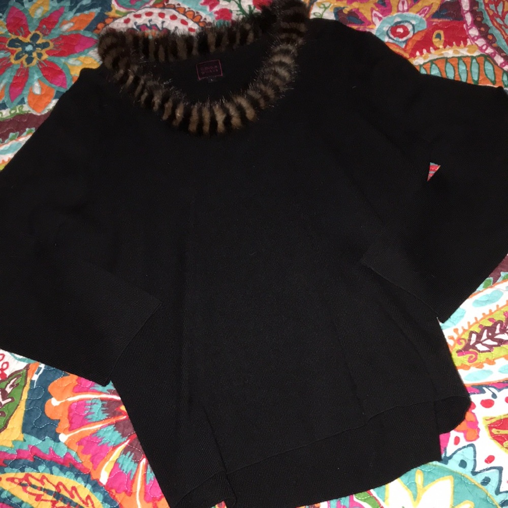 🌸Gorgeous Mink Trimmed Sweater🌸